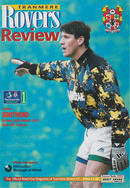Tranmere Rovers v Southend United Match Programme 1997-03-28